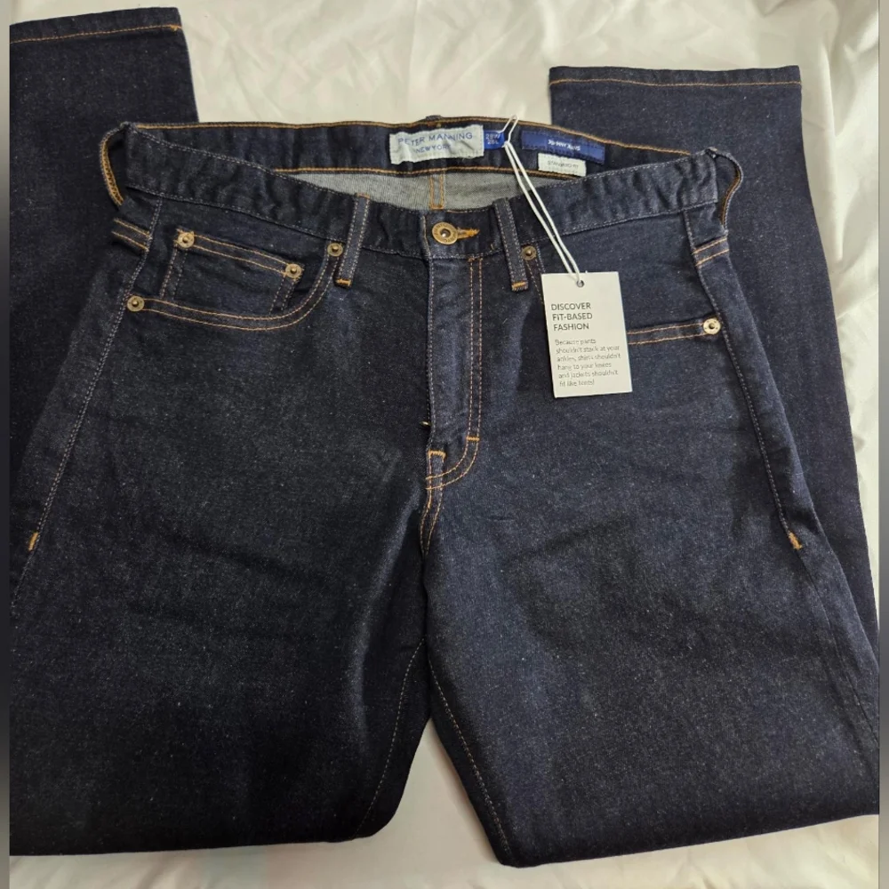 👖 Peter Manning NYC – Johnny Jeans (Straight Fit) 29W X 26L - Picture 1 of 4